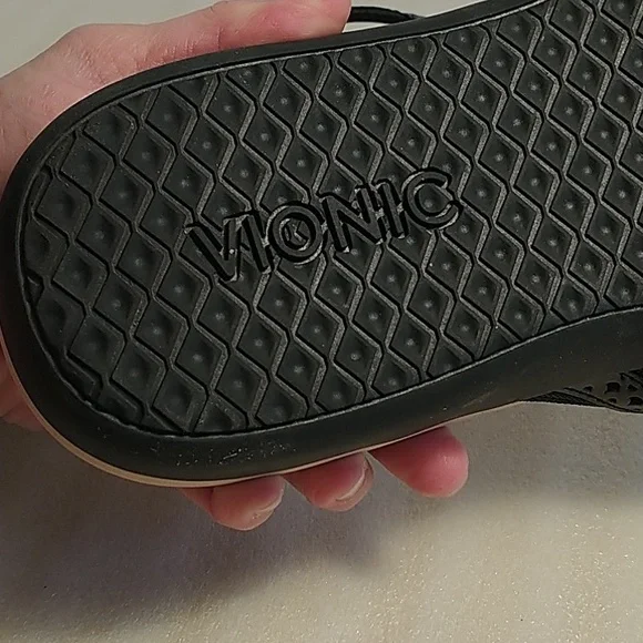 Vionic Black and Tan Women's Sandals - Picture 8 of 9